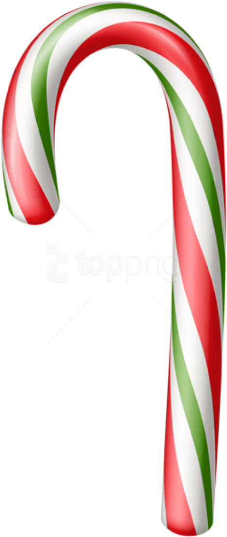 Free Png Candy Cane Png - Candy Cane Clipart (480x1108), Png Download
