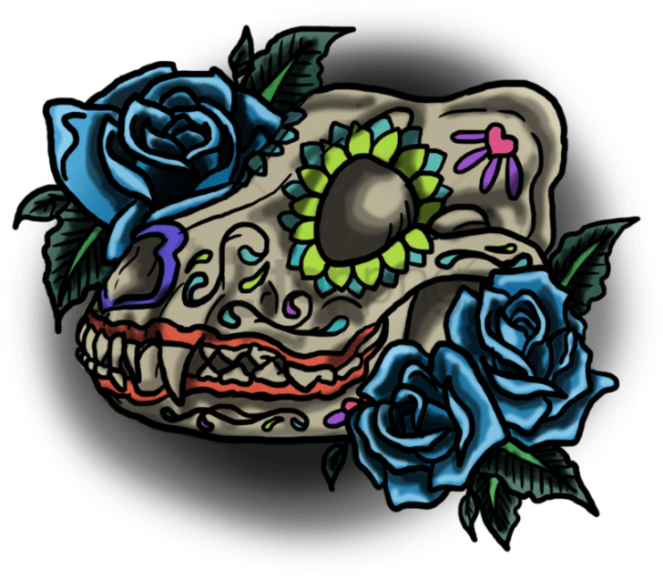 Free Png Color Tattoo Png Png Image With Transparent Clipart (850x762), Png Download