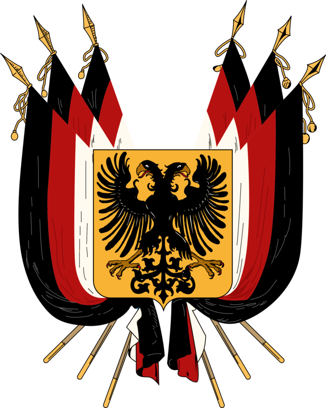 Coat Of Arms Of The German Empire Clipart (640x800), Png Download
