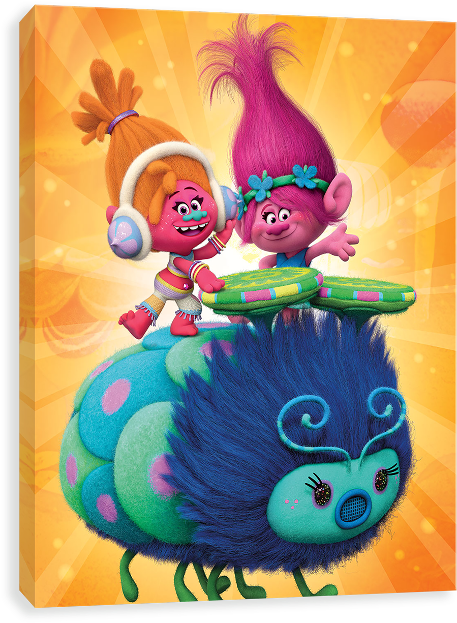 Trolls Dj Suki Clipart (1280x1280), Png Download