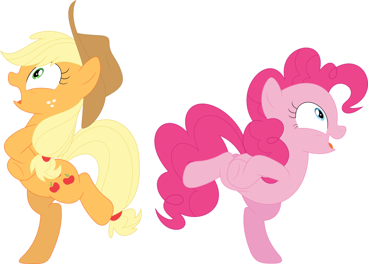 Applejack, Applejack's "day" Off, Artist - Porygon 2z Clipart (1280x918), Png Download