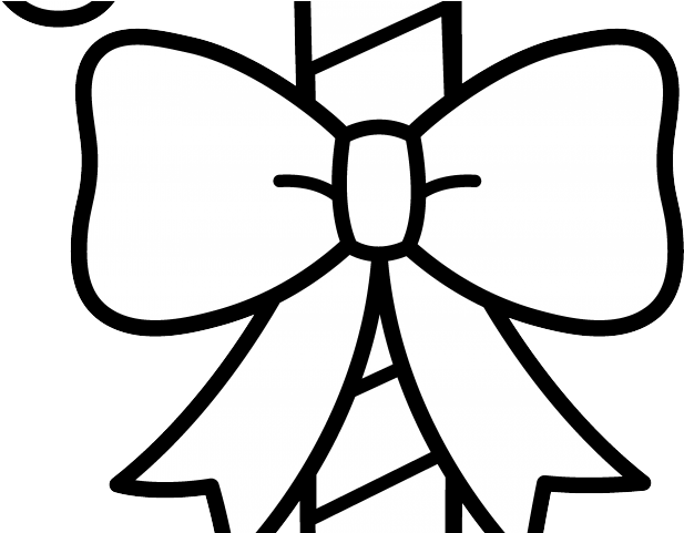 Candycane Clipart - Candy Cane Black And White - Png Download (640x480), Png Download