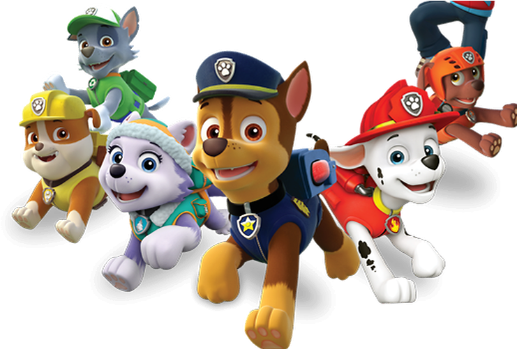 Paw Patrol - Pat Patrouille Personnage Clipart (750x500), Png Download