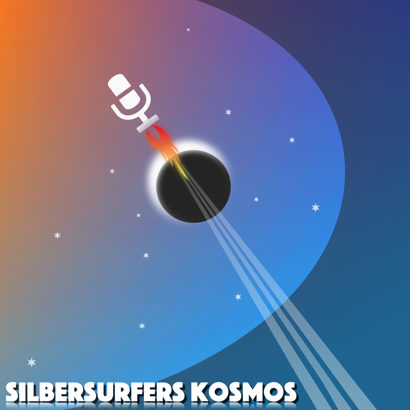 Silbersurfer's Kosmos - Poster Clipart (1400x1400), Png Download