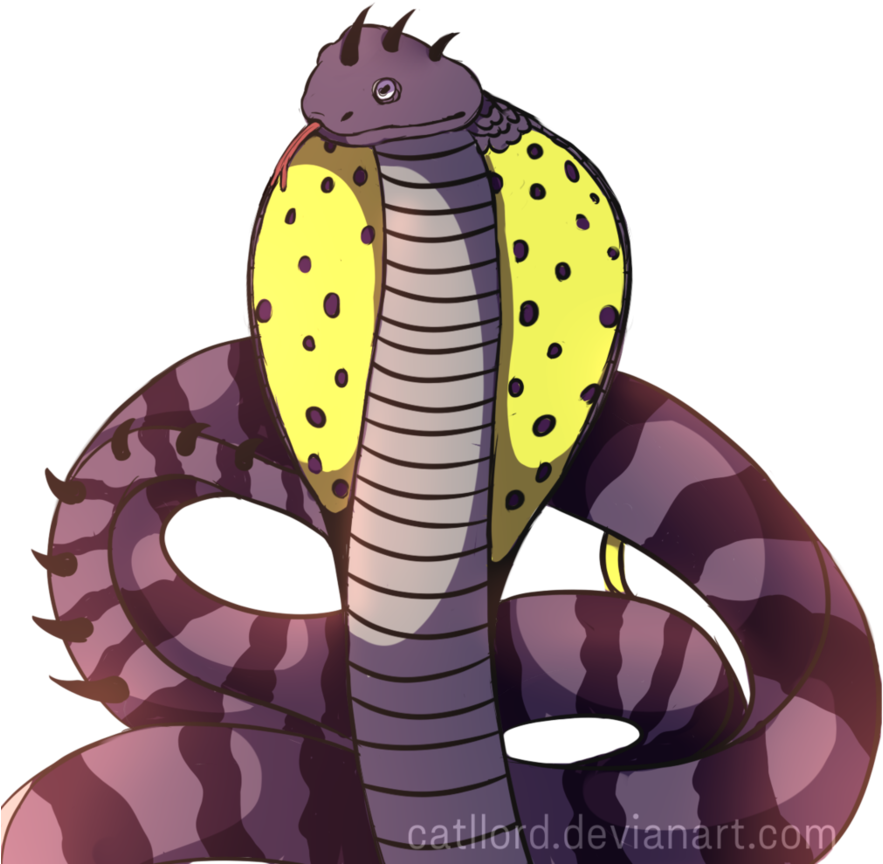 King Cobra Clipart Anthro - Serpent - Png Download (894x894), Png Download