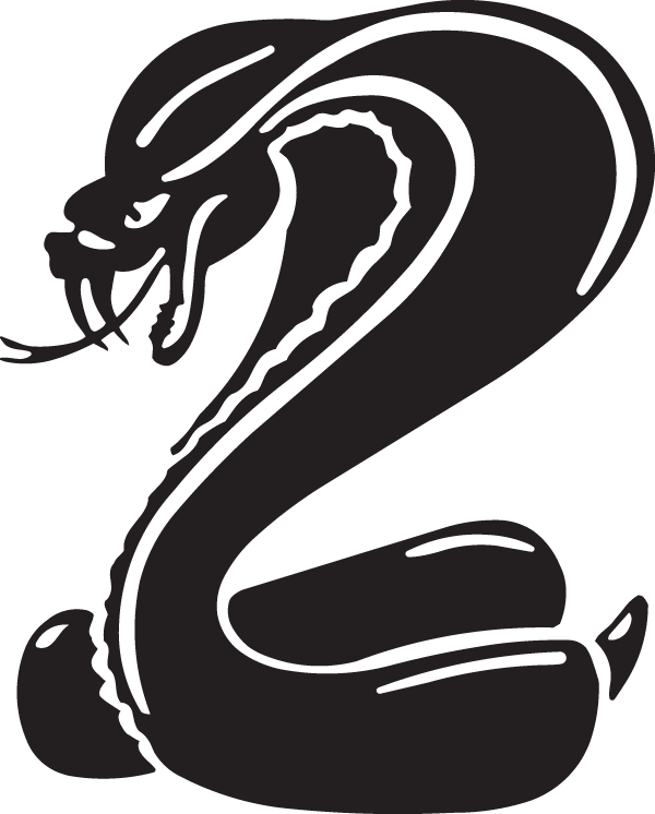 Dc13682 - Cobra Snake Clipart (600x746), Png Download