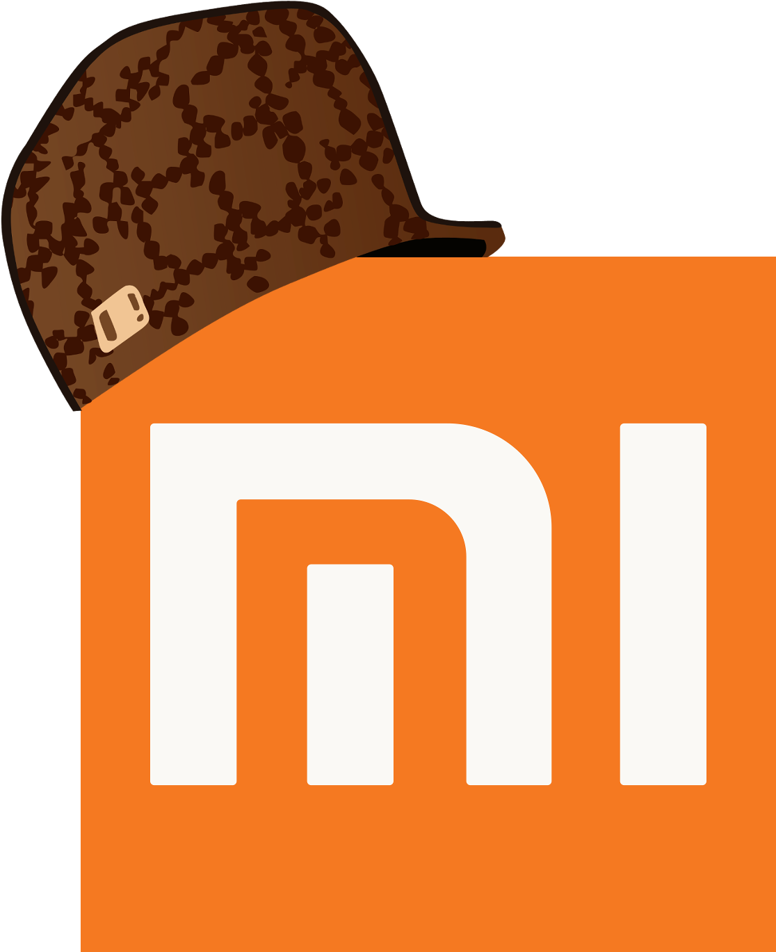Scumbag Xiaomi - Thug Life Hat Png Clipart (1265x1450), Png Download