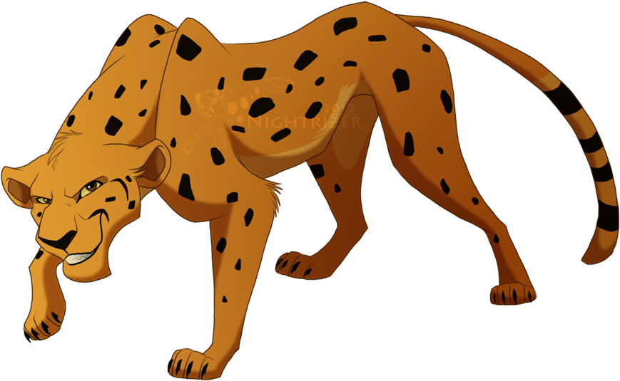 King Cobra Clipart Dark Natasha - Cheetah - Png Download (900x600), Png Download