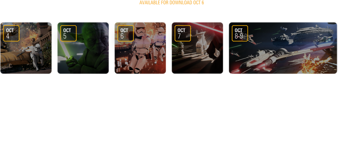 Beta Timeline Xlg - Star Wars Battlefront 2 Beta Timeline Clipart (1105x528), Png Download