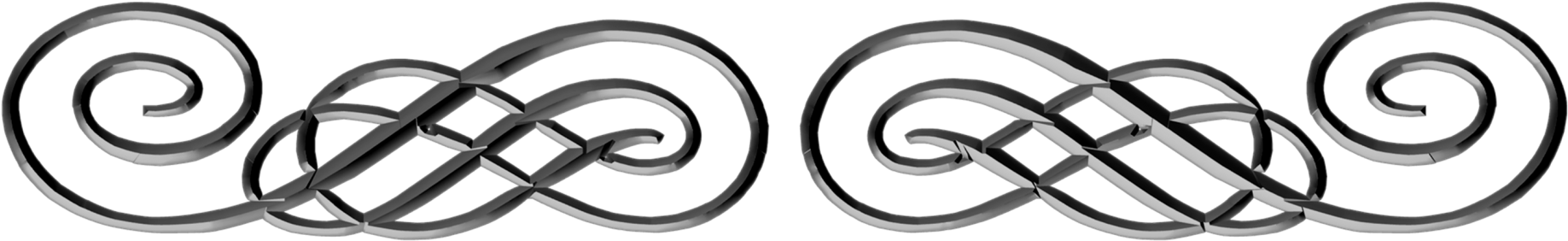 Page Break - Guld Krumelur Clipart (1920x961), Png Download