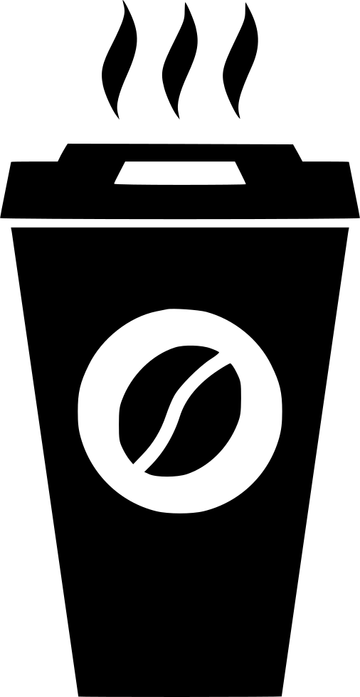 Coffee Paper Cup Hot Comments - Coffee Clipart (506x980), Png Download
