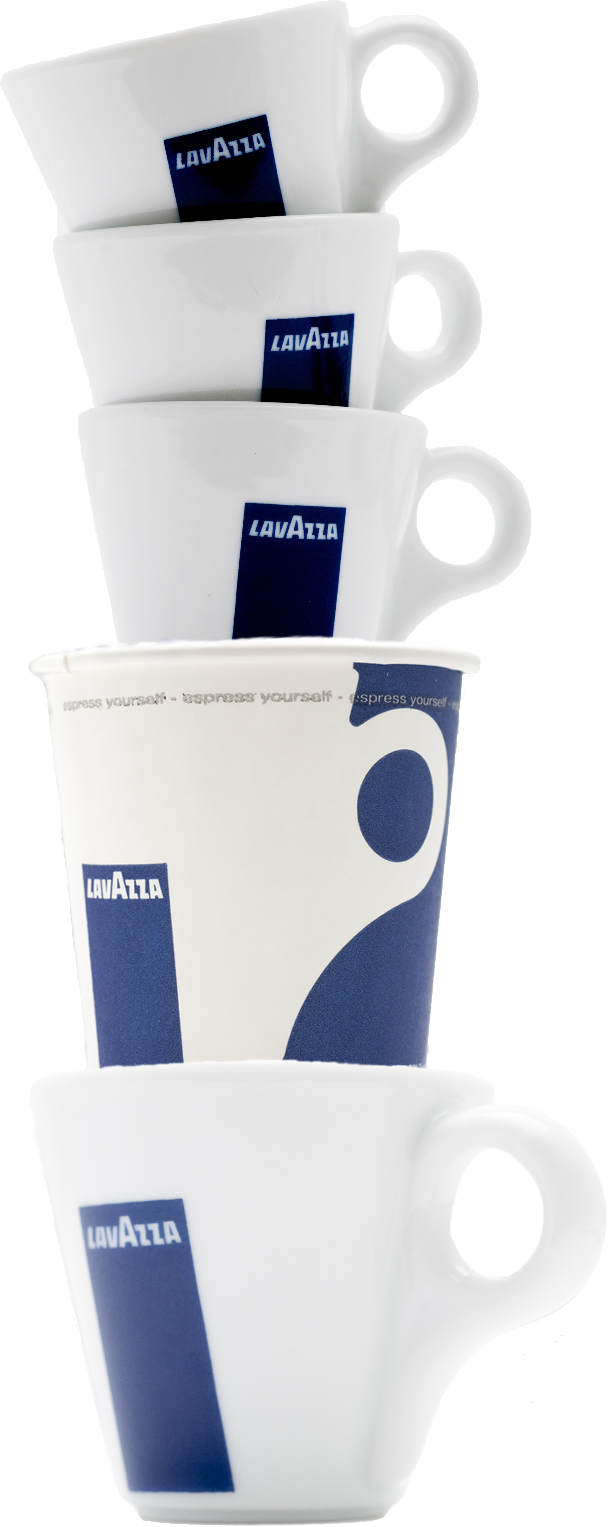 Cup Collage Fixed Clipart (2532x5525), Png Download