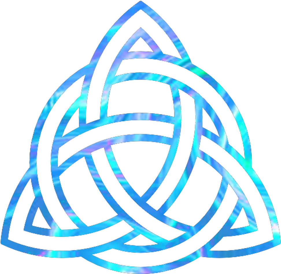 Triquetra Sticker - Celtic Symbol For Family Clipart (1024x952), Png Download