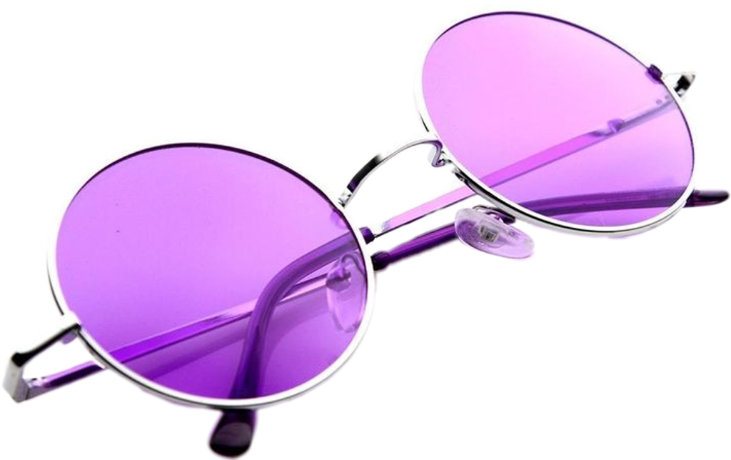 Sticker Png Purple Aesthetic Moodboardpng - Purple Glasses Aesthetic Clipart (1024x644), Png Download