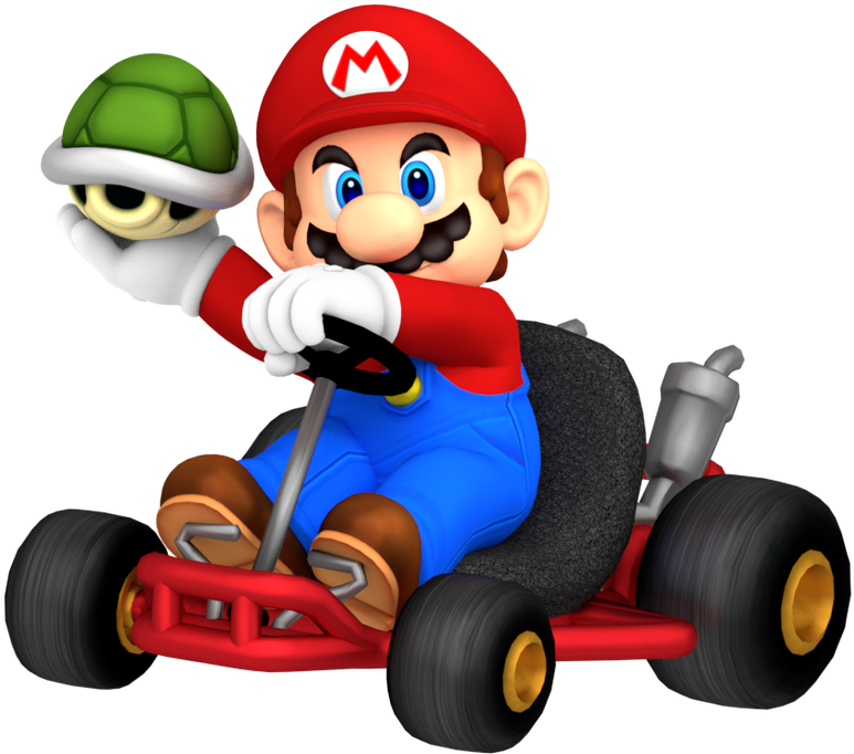 0 Replies 1 Retweet 4 Likes - Luigi In Car Mario Kart Clipart (802x996), Png Download