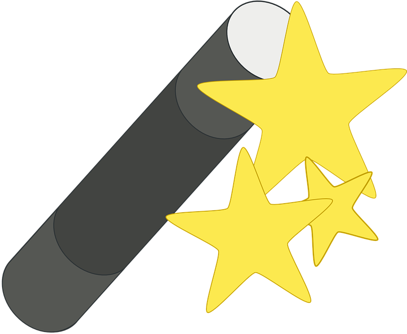 Wizard Wand Png Clipart (600x519), Png Download