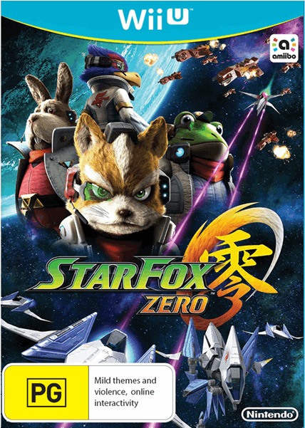 Star Fox Zero Wii U Cover Clipart (600x600), Png Download