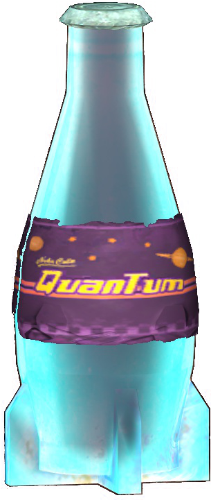 Ice Cold Nuka-cola Quantum - Nuka Cola Quantum Png Clipart (699x752), Png Download