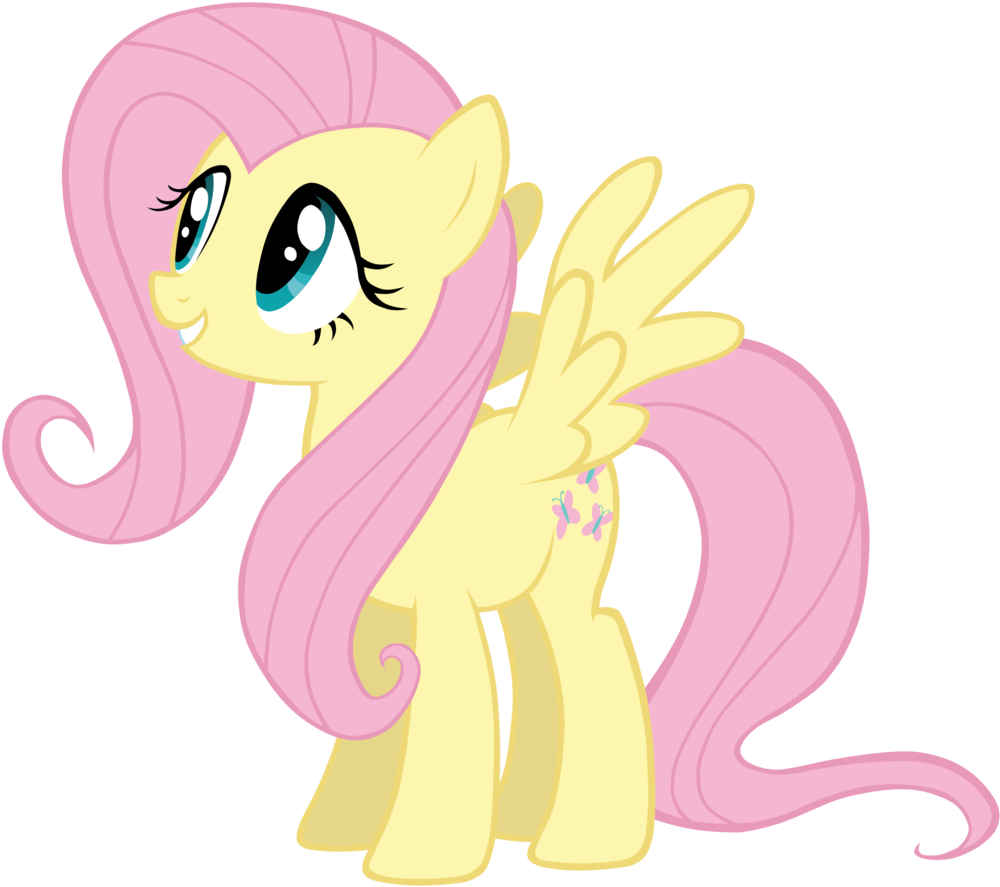 Fluttershy Png Pic - Fluttershy Transparent Background Clipart (1024x918), Png Download