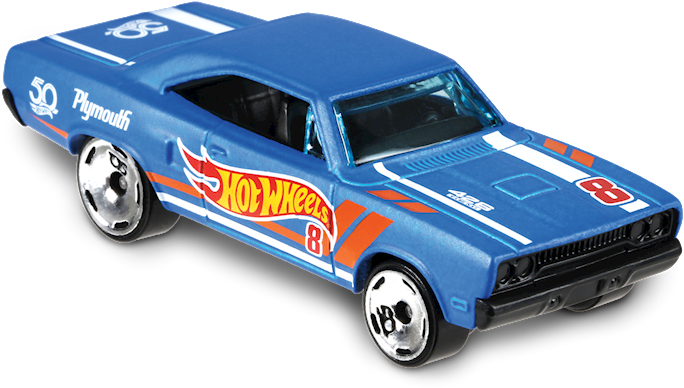 70 Road Runner - Road Runner Hot Wheels Clipart (892x407), Png Download