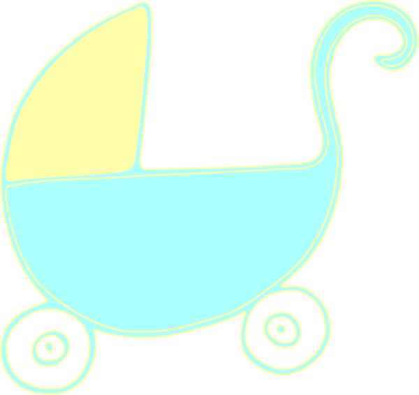 Baby Carriage Stroller Svg Clip Arts 600 X 566 Px - Illustration - Png Download (600x566), Png Download