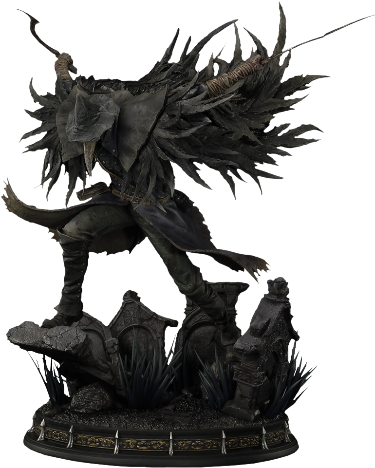 The Old Hunters - Eileen The Crow Statue Clipart (855x1000), Png Download