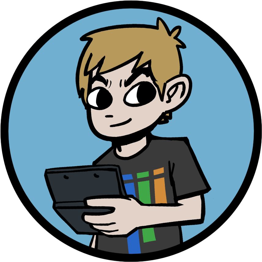 Scott Sans-pilgrim Clipart (900x900), Png Download