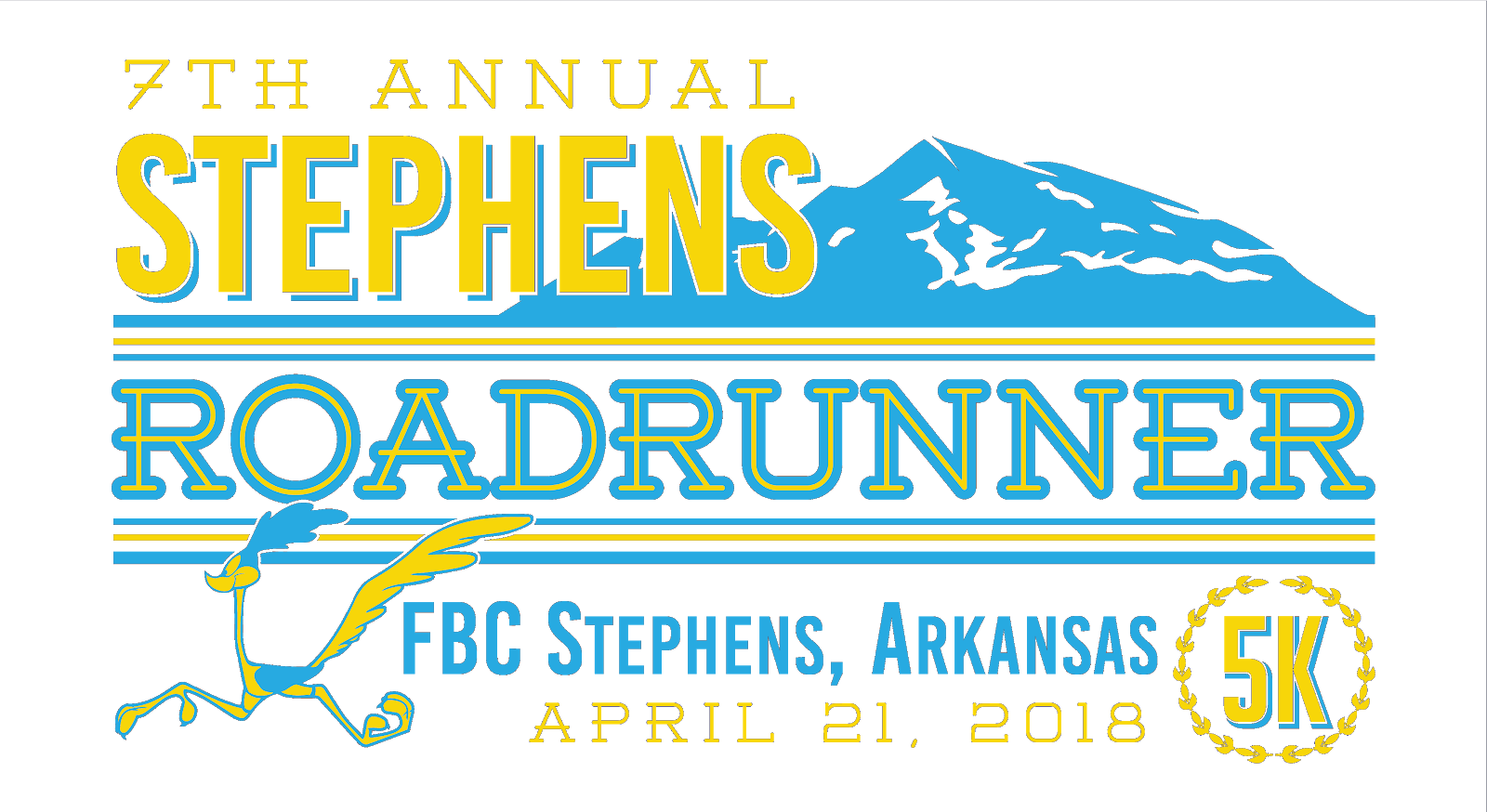 Stephens Roadrunner 5k Clipart (1600x874), Png Download