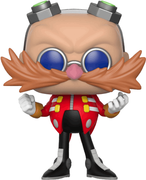 Sonic The Hedgehog - Dr Eggman Pop Vinyl Clipart (600x600), Png Download
