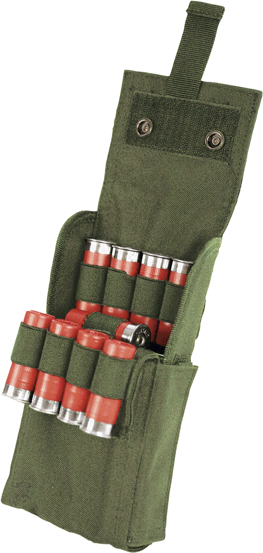Sga 5s 25 Round Shotgun Shell Pouch Clipart (536x1126), Png Download