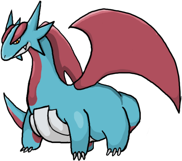 Feraligatr-smogon - Cartoon Clipart (704x584), Png Download