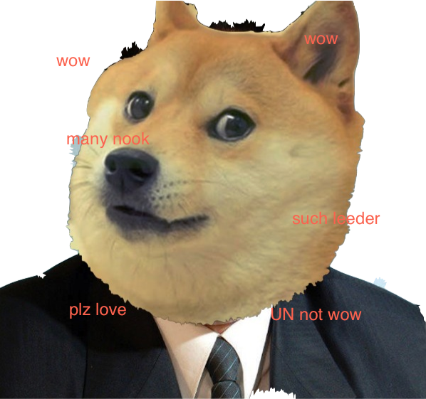 Kim Jong Doge - Kim Jong Un Doge Clipart (598x561), Png Download