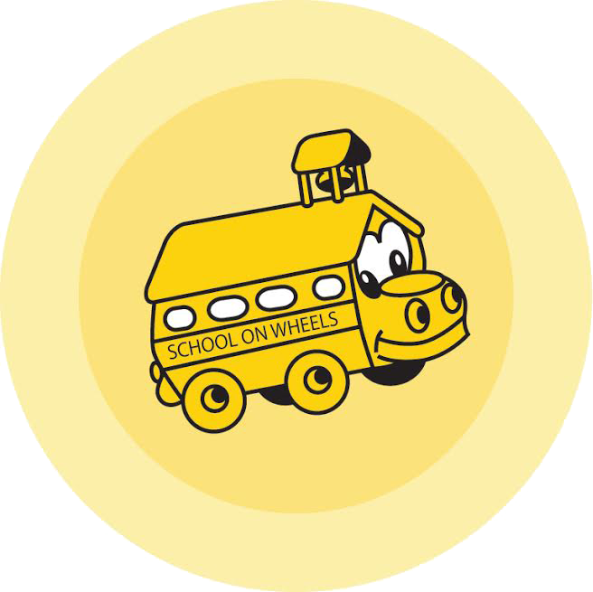 Menu Logo - School On Wheels Logo Clipart (656x655), Png Download