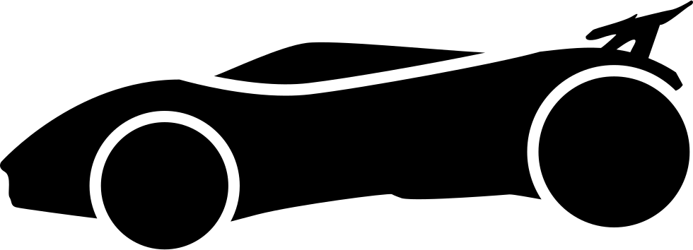 Sportive Elegant Car Side View Comments Clipart (980x354), Png Download