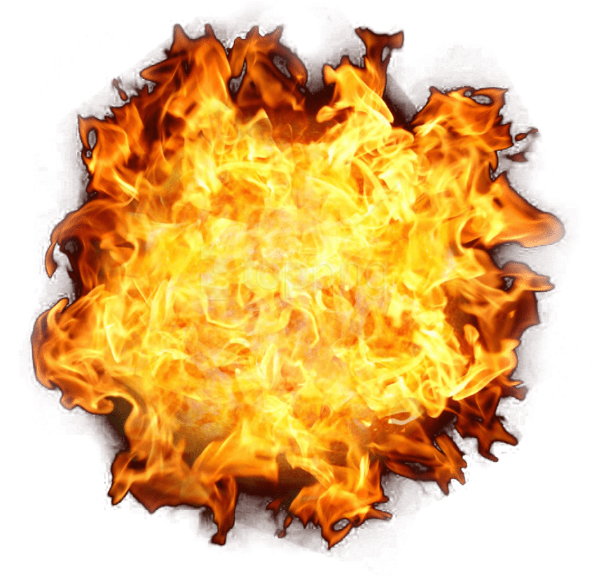 Free Png Fire Flame Png Clipart (850x848), Png Download