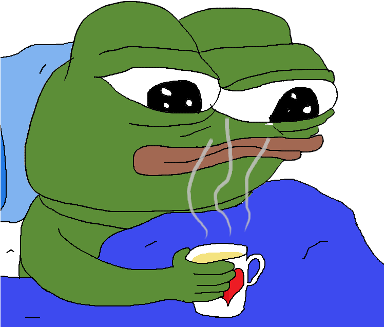 Waiting Pepe , Png Download - Pepe Transparent Clipart (748x637), Png Download