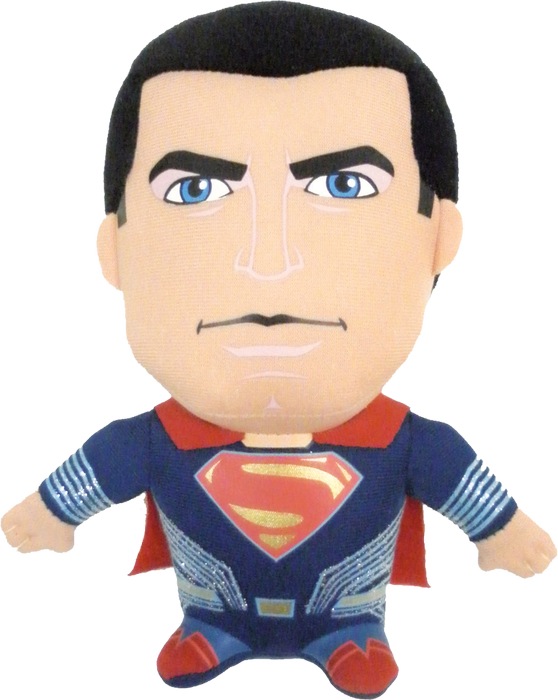 Bvs Squishmobile Batman Vs Superman Superman Plush - Batman V Superman: Dawn Of Justice Clipart (558x700), Png Download