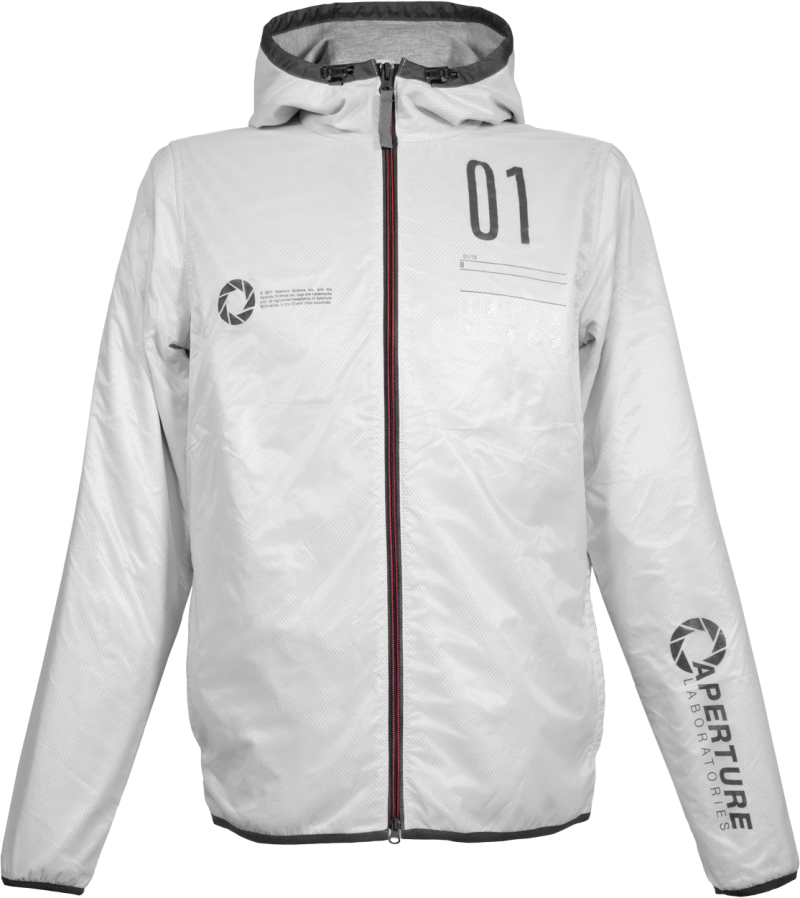 “i Am Sure Glados Would Have Worn This” Unknown Aperture - Portal Jacket Clipart (800x898), Png Download