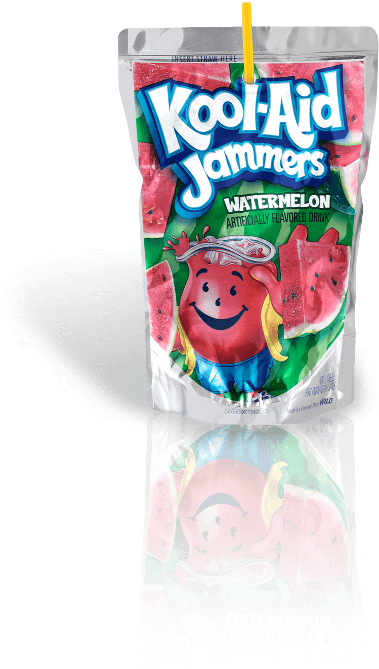 Kool Aid Jammers Watermelon Flavored Drink 60 Fl Oz - Koolaid Jammer Png Clipart (794x1354), Png Download