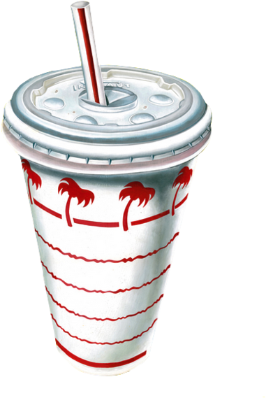 N Out Milkshake Drawing Clipart (500x706), Png Download