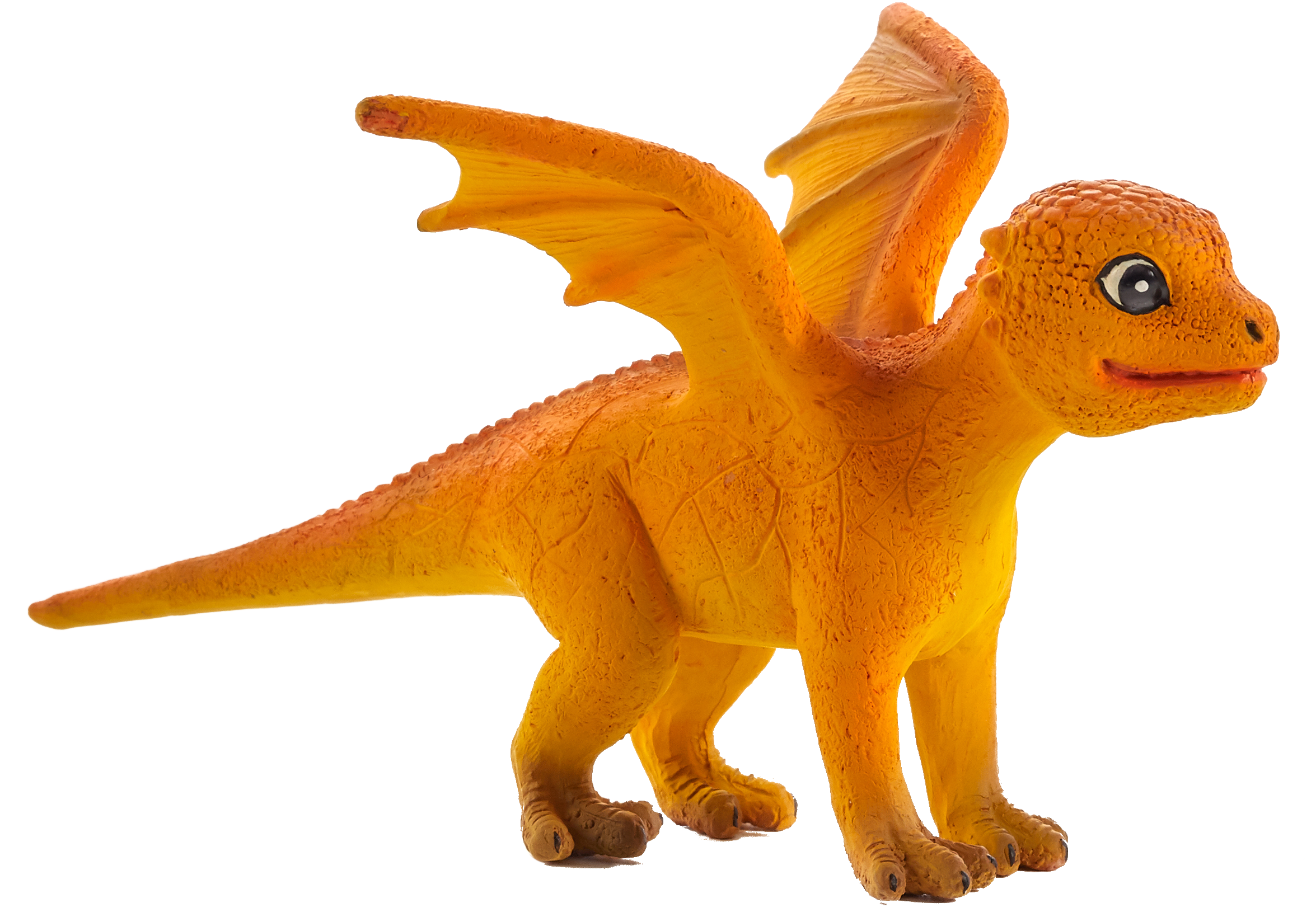 Fantasy & Figurines - Mojo Fire Dragon Baby Clipart (2936x2154), Png Download