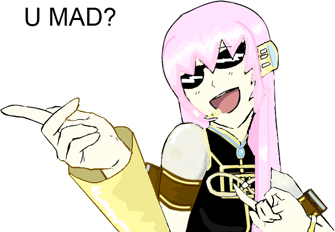 Eric Wolpaw Has Stated That Chell Is Probably Capable - Luka Meme Clipart (695x544), Png Download