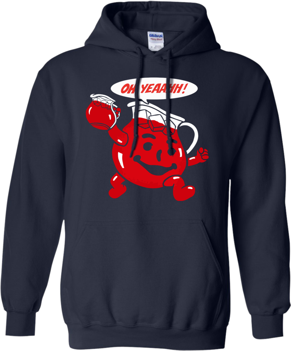 Hot Kool Aid Yeahhh T Shirt, Hoodies & Tank Top - Sweatshirt Clipart (1155x1155), Png Download