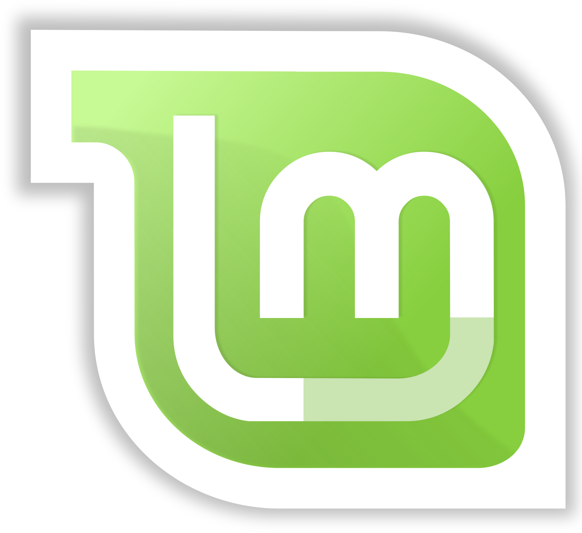 50572619 - Linux Mint Logo Png Clipart (2000x1989), Png Download