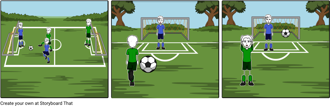 Nick On The Soccer Field - Football Clipart (1164x385), Png Download