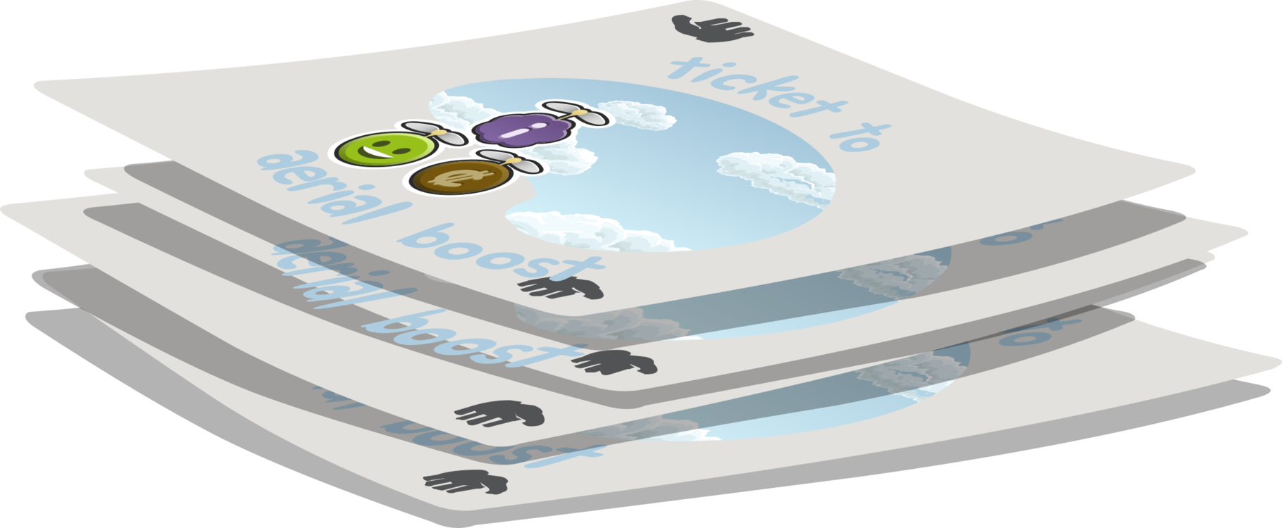 Paper Document Book Stack Clipart (1820x750), Png Download