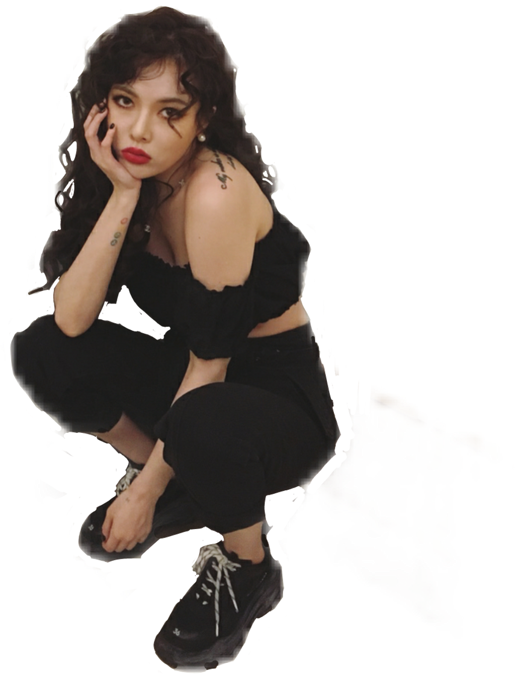Hyuna Sticker - Hyuna Icons Clipart (1024x1339), Png Download