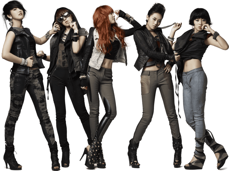 4minute - 4 Minute Huh Clipart (872x650), Png Download