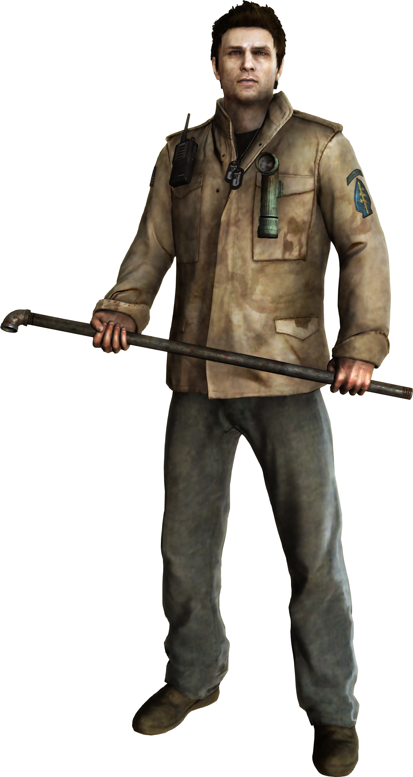 Alex Shepherd From Silent Hill - Silent Hill Alex Clipart (1388x2615), Png Download