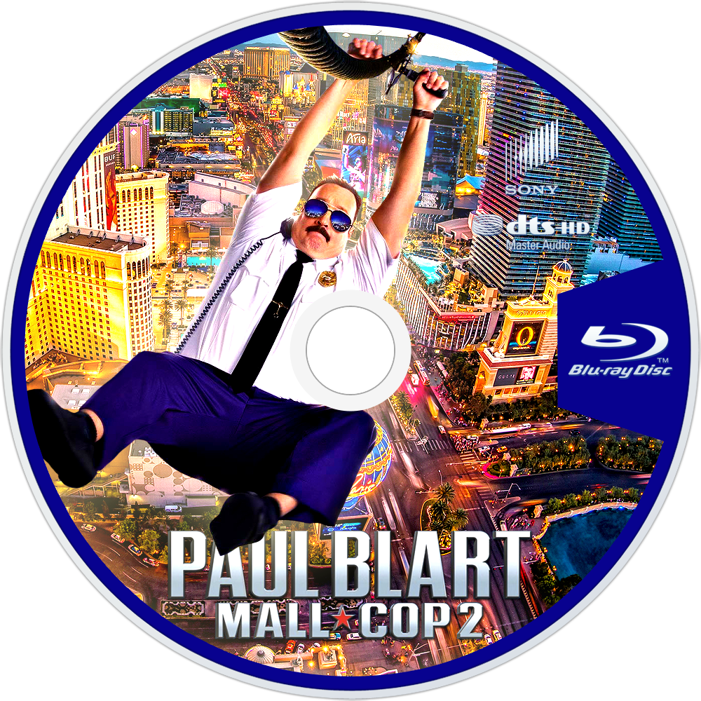 Mall Cop 2 Bluray Disc Image - Blu Ray Clipart (1000x1000), Png Download